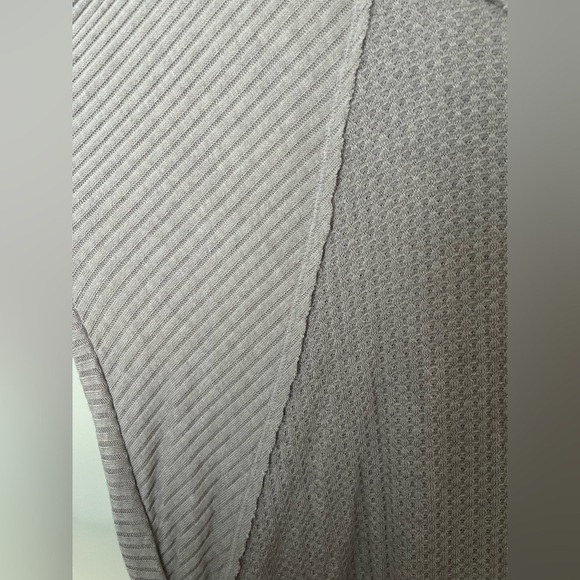 Free People Ventura thermal lavender long sleeves waffle knit top - Picture 13 of 13